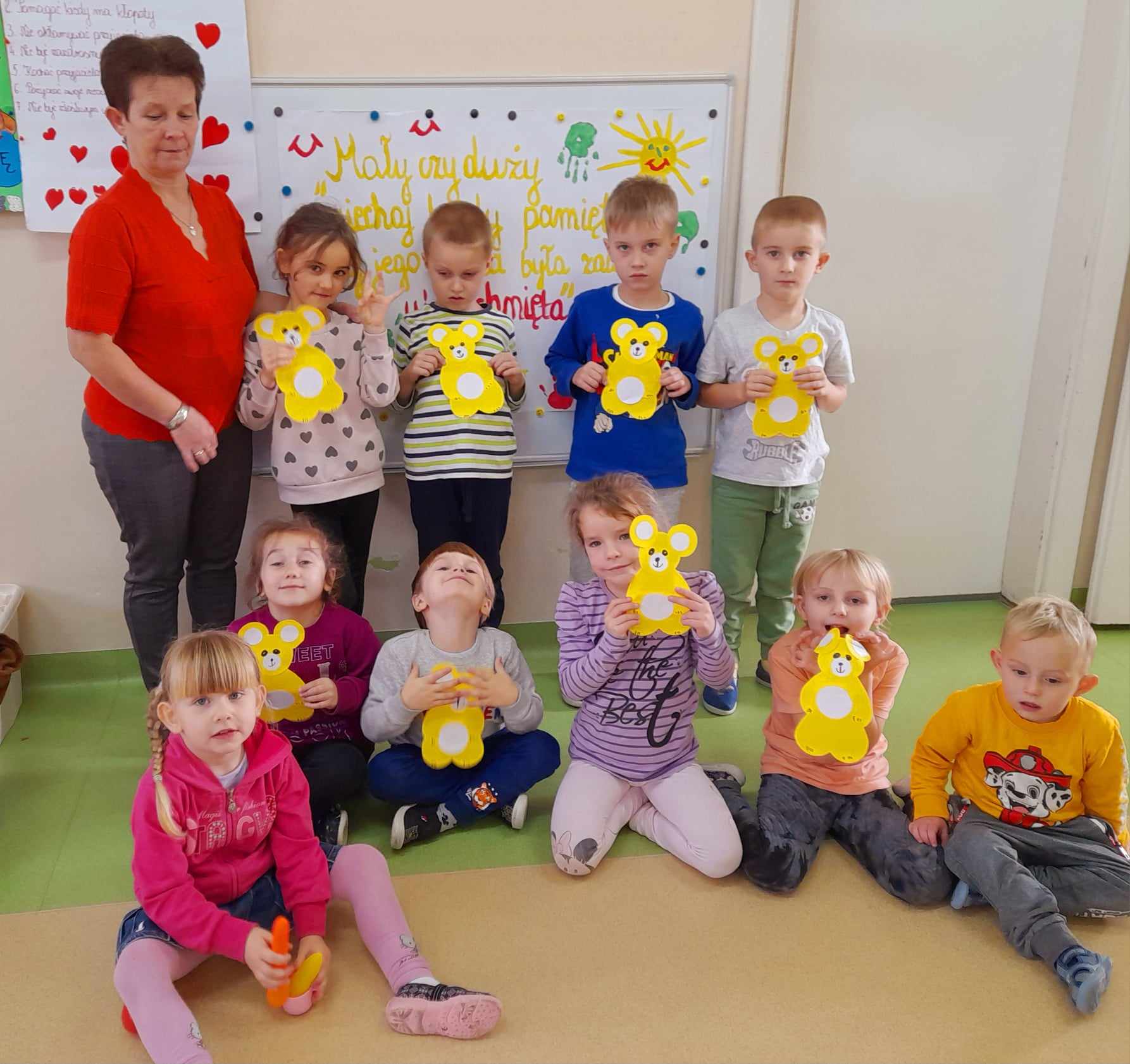 Warsztaty plastyczne u Misiów.