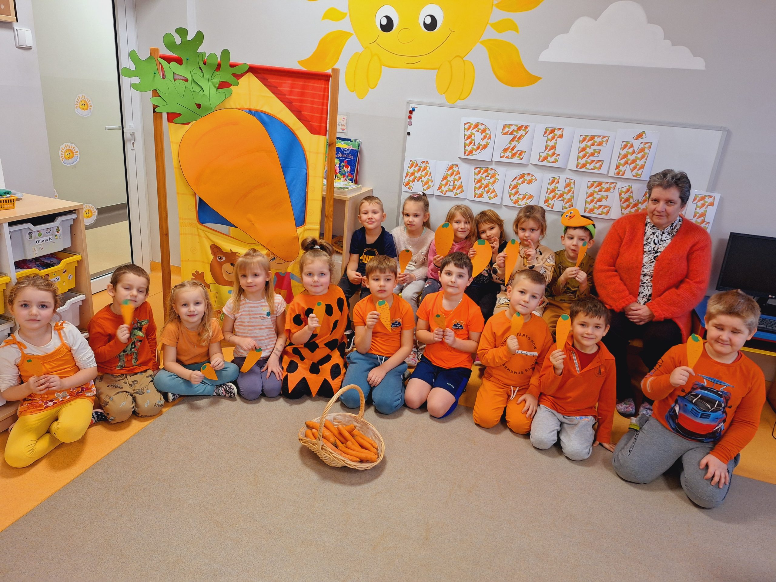 Promyczki obchodzą Dzień Marchewki.