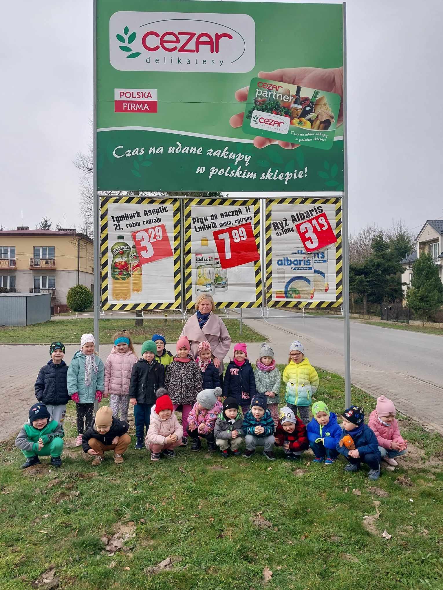 Pszczółki w sklepie